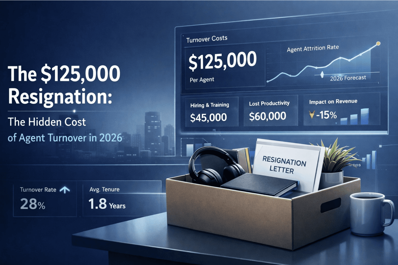 The $125,000 Resignation: The Hidden Cost of Agent Turnover in 2026